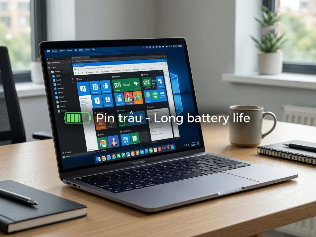 7 laptop cho dân văn phòng pin trâu, giá tốt